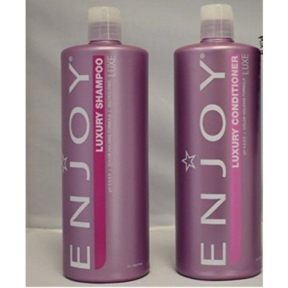 Enjoy Luxury Sulfate Free Shampoo & Luxury Conditioner 33 oz Duo